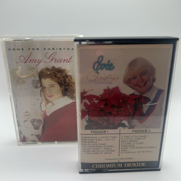 Christmas cassettes, vintage, all Tapes included with original case - Picture 5 of 5